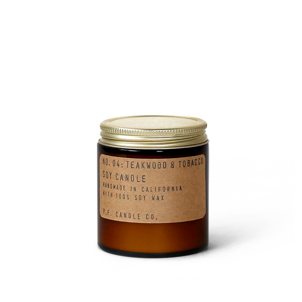 Teakwood & Tobacco - 3.5 oz Mini Candle