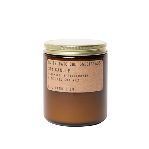 Patchouli Sweetgrass - 7.2 oz Standard Soy Candle
