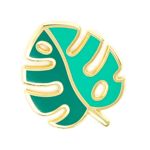 Monstera Leaf Enamel Pin