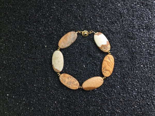 Pictured Jasper Bracelet