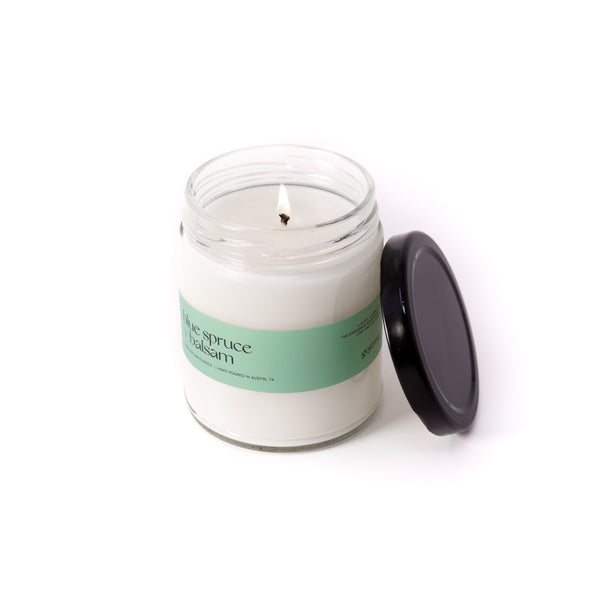 Gojema-Blue Spruce+Balsam Classic Soy Candle