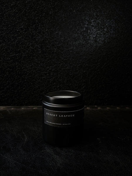 Gojema-Desert Leather - Classic Soy Candle